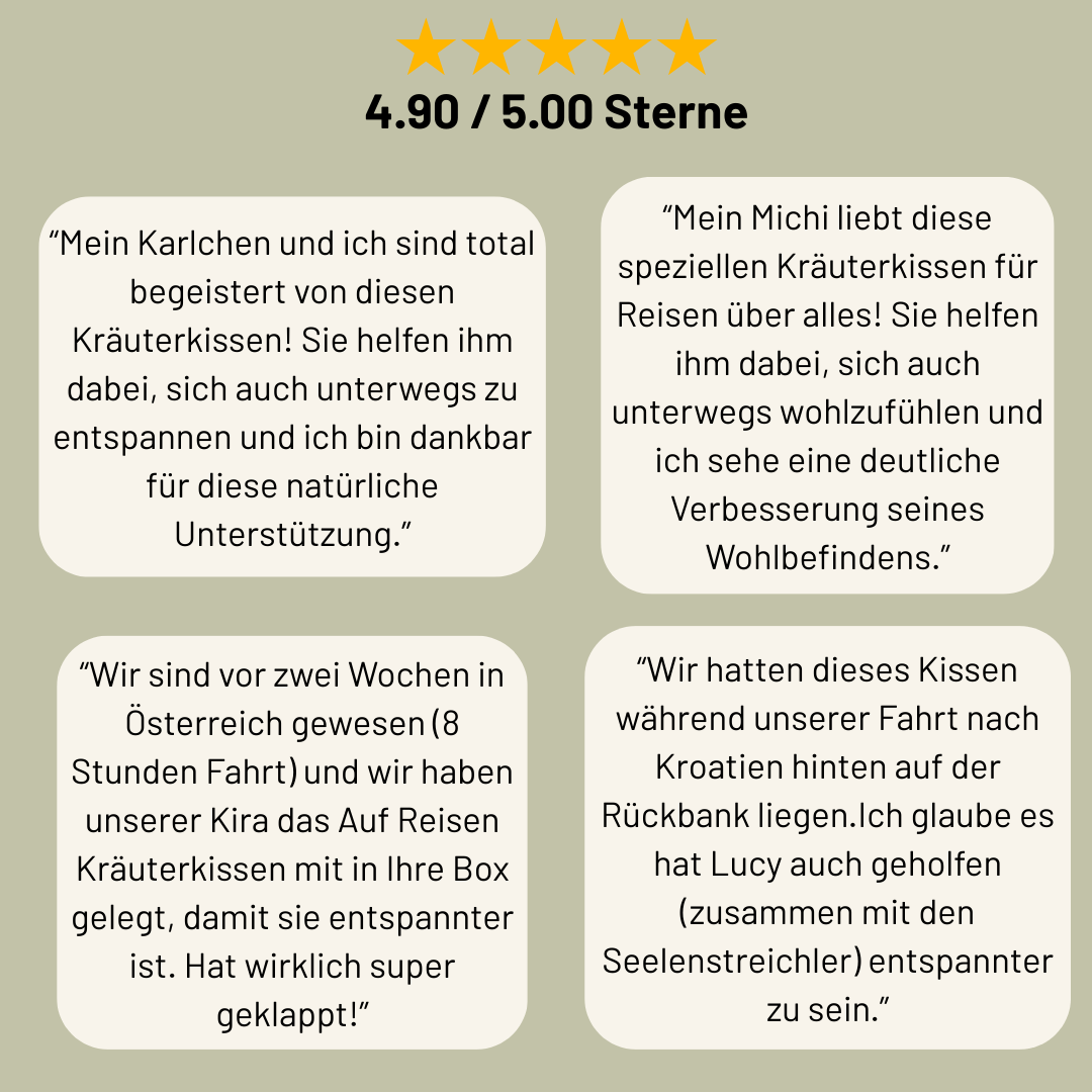 Kräuterkissen "AUF REISEN"