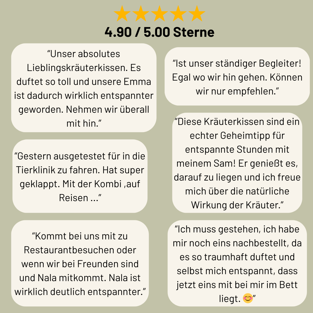 Kräuterkissen "INNERE RUHE"