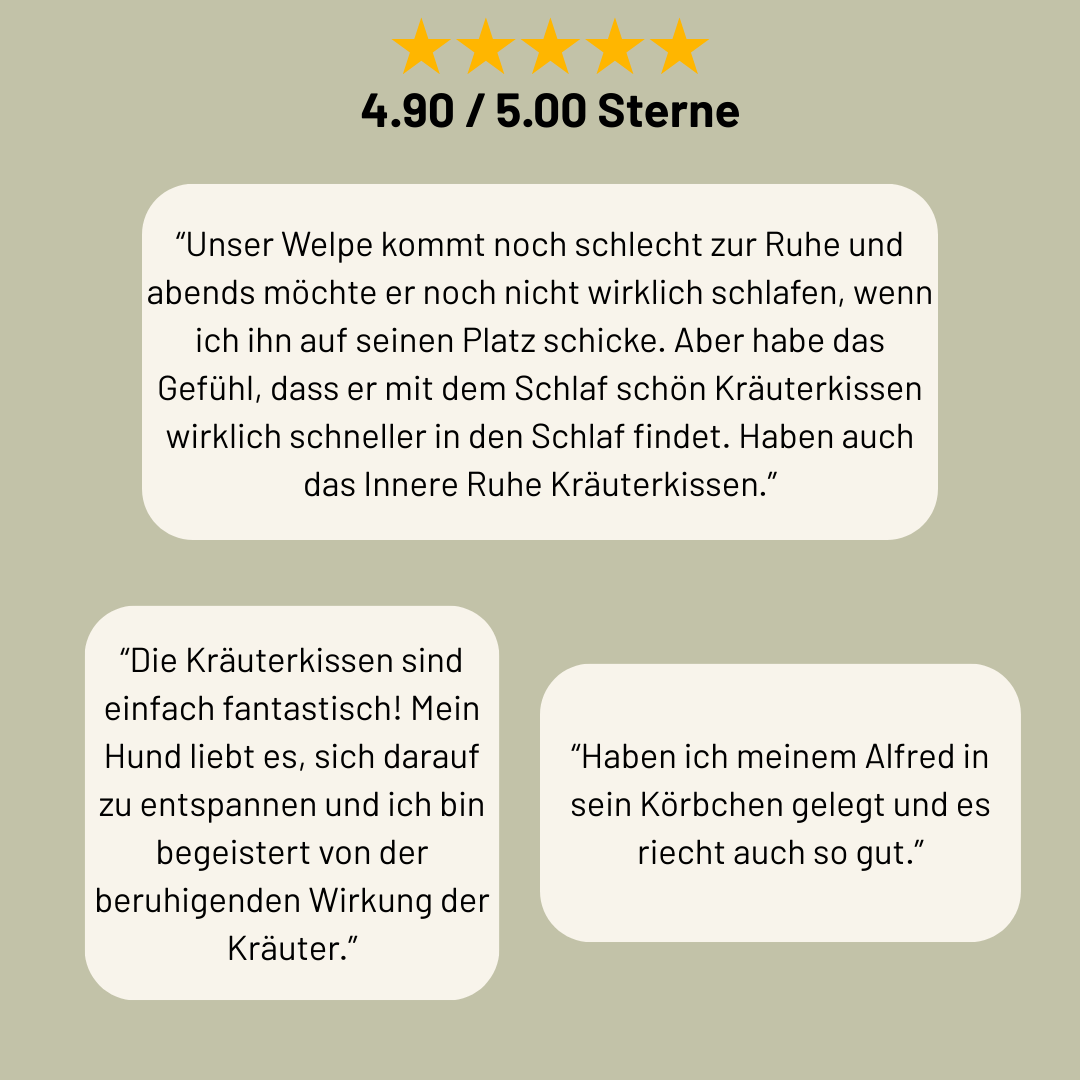 Kräuterkissen "SCHLAF SCHÖN"